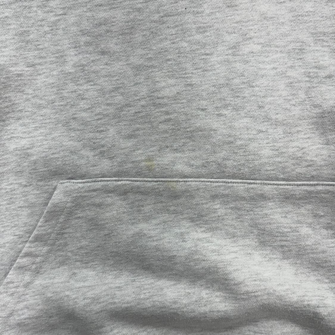 Brown Breath 브라운브레스 네이비 로고 멜란지 후드티 상품이미지5