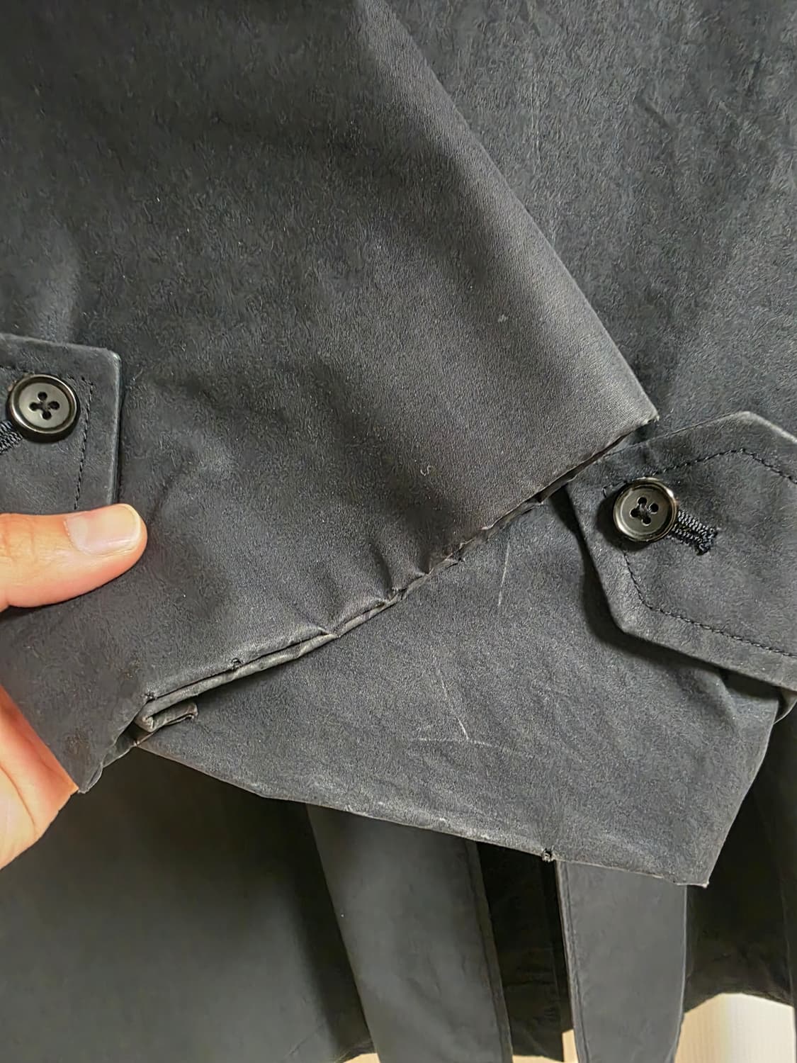 아나토미카 싱글래글런 코트 44사이즈 상품이미지5