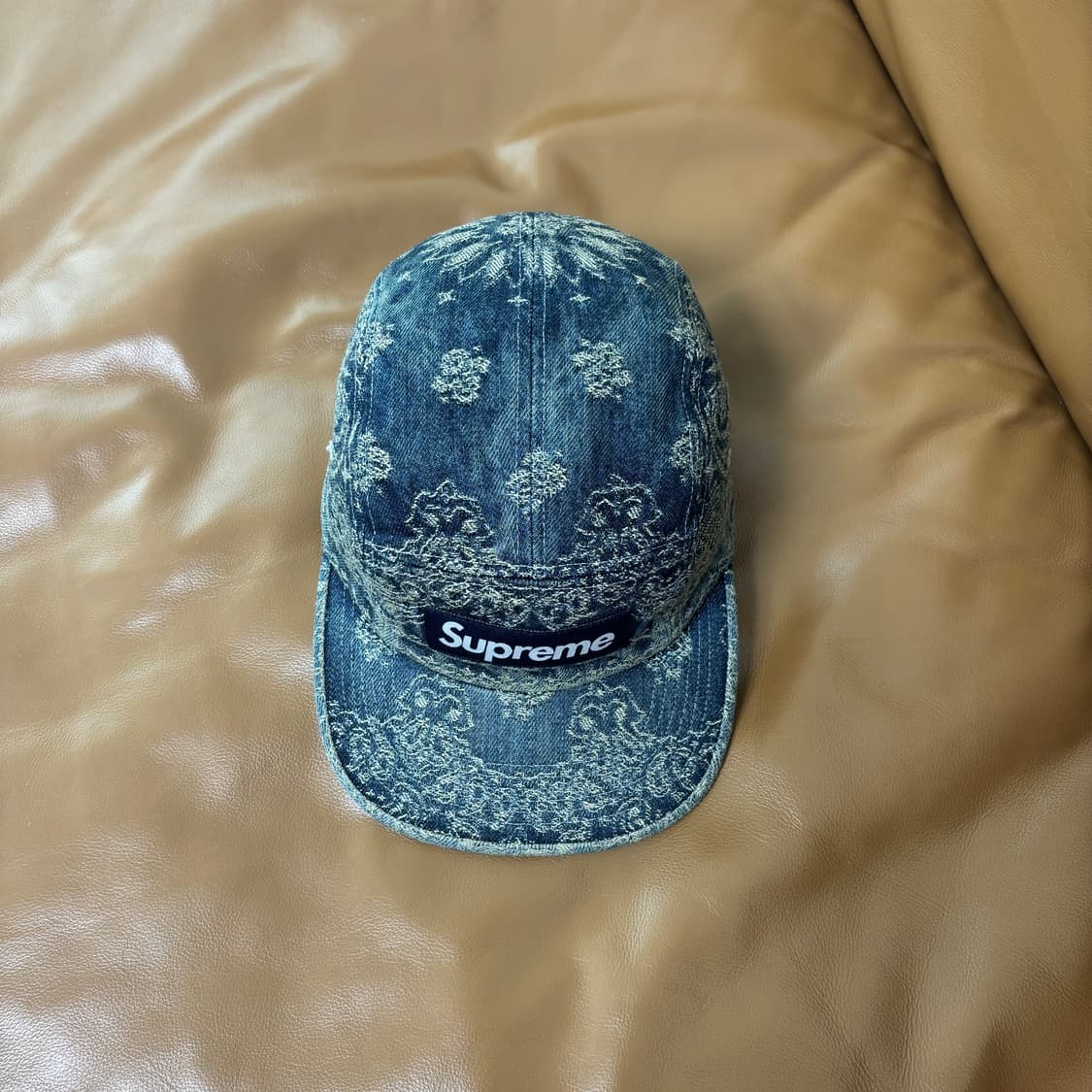 Supreme 슈프림 반다나 데님 캠프캡 모자 Bandana Denim 상품이미지5