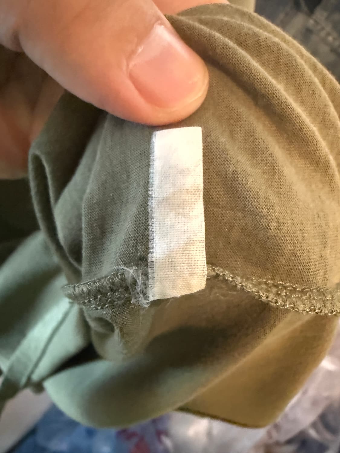 90s Polo Ralph Lauren Olive Pocket shirt 상품이미지9