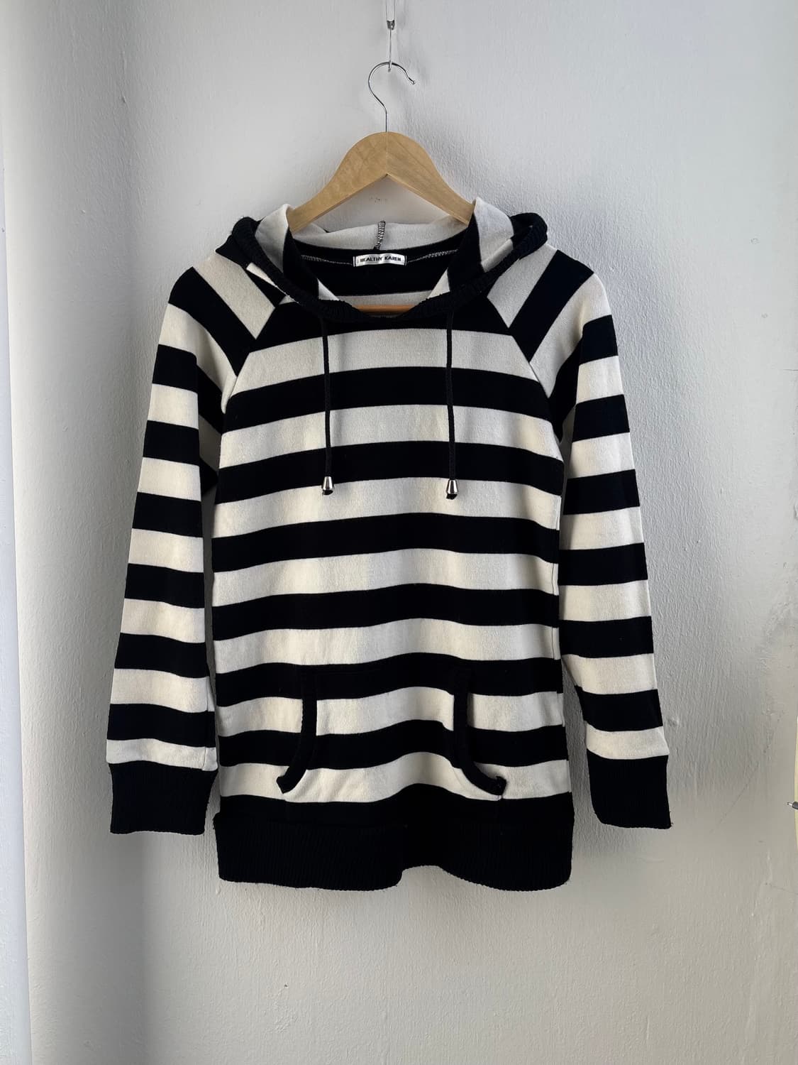 Japanese Vintage Stripe Knit Hood  상품이미지1