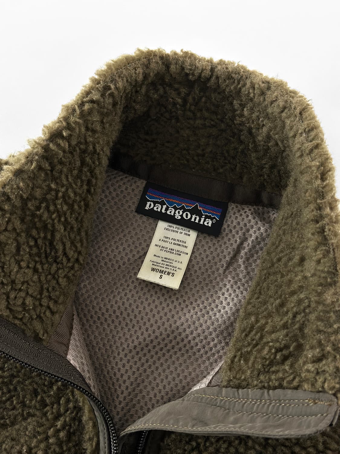 빈티지 파타고니아 딥 파일 플리스 베스트 상품이미지10