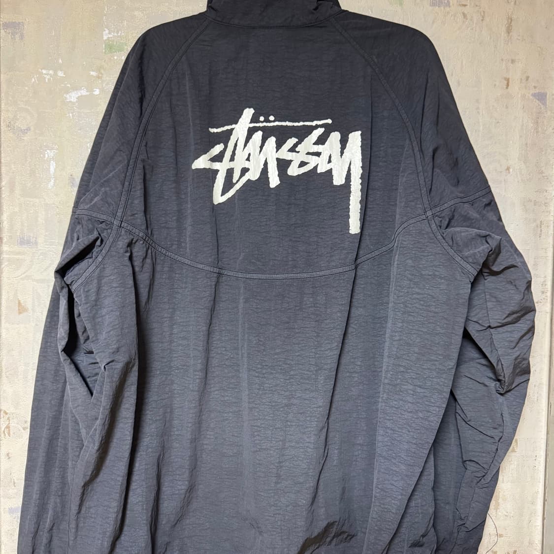 나이키 스투시 윈드러너 블랙 S 바람막이 아노락 상품이미지2