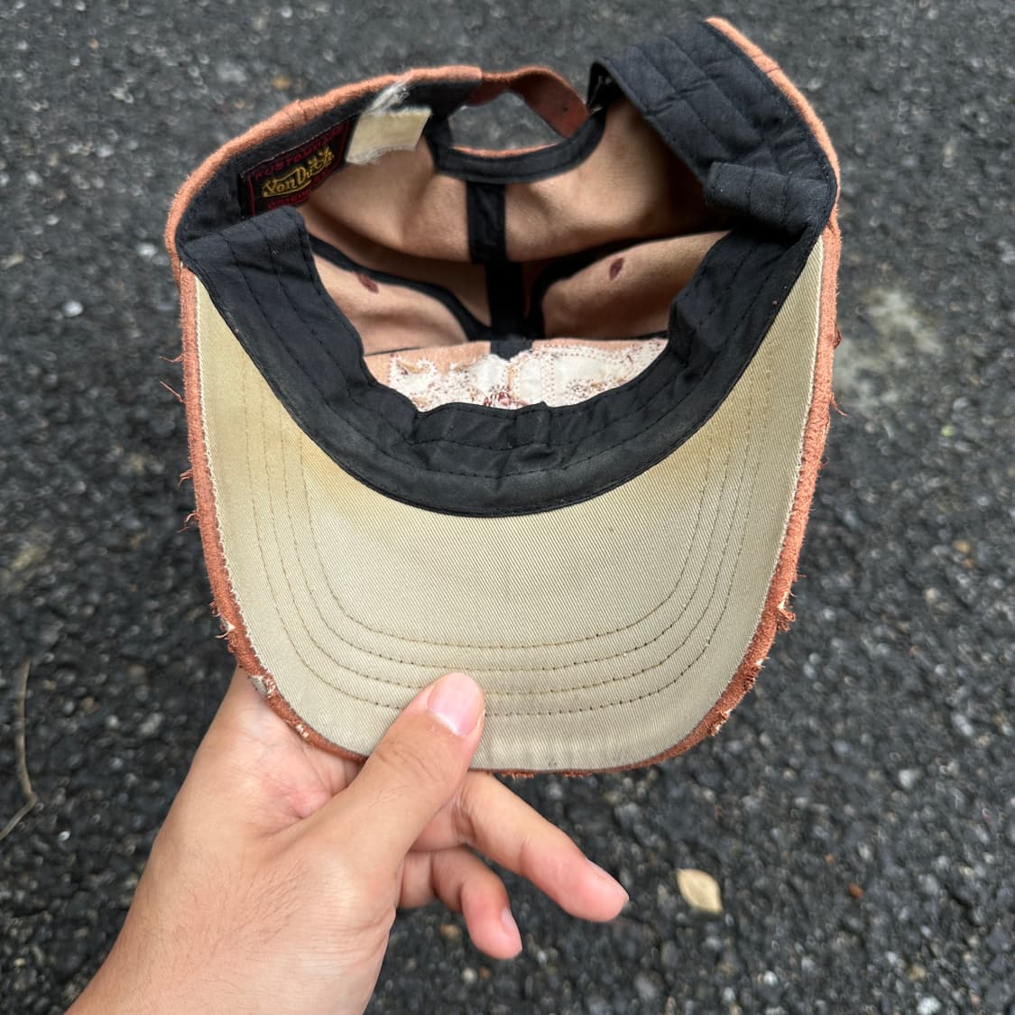 vintage von dutch suede cap 상품이미지5