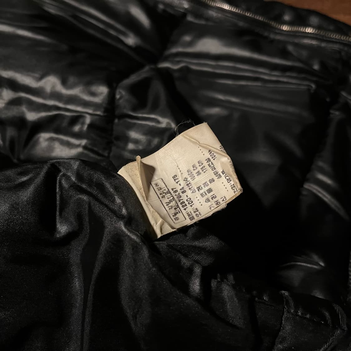 AIGNER LAMB LEATHER PADDED COAT 상품이미지6