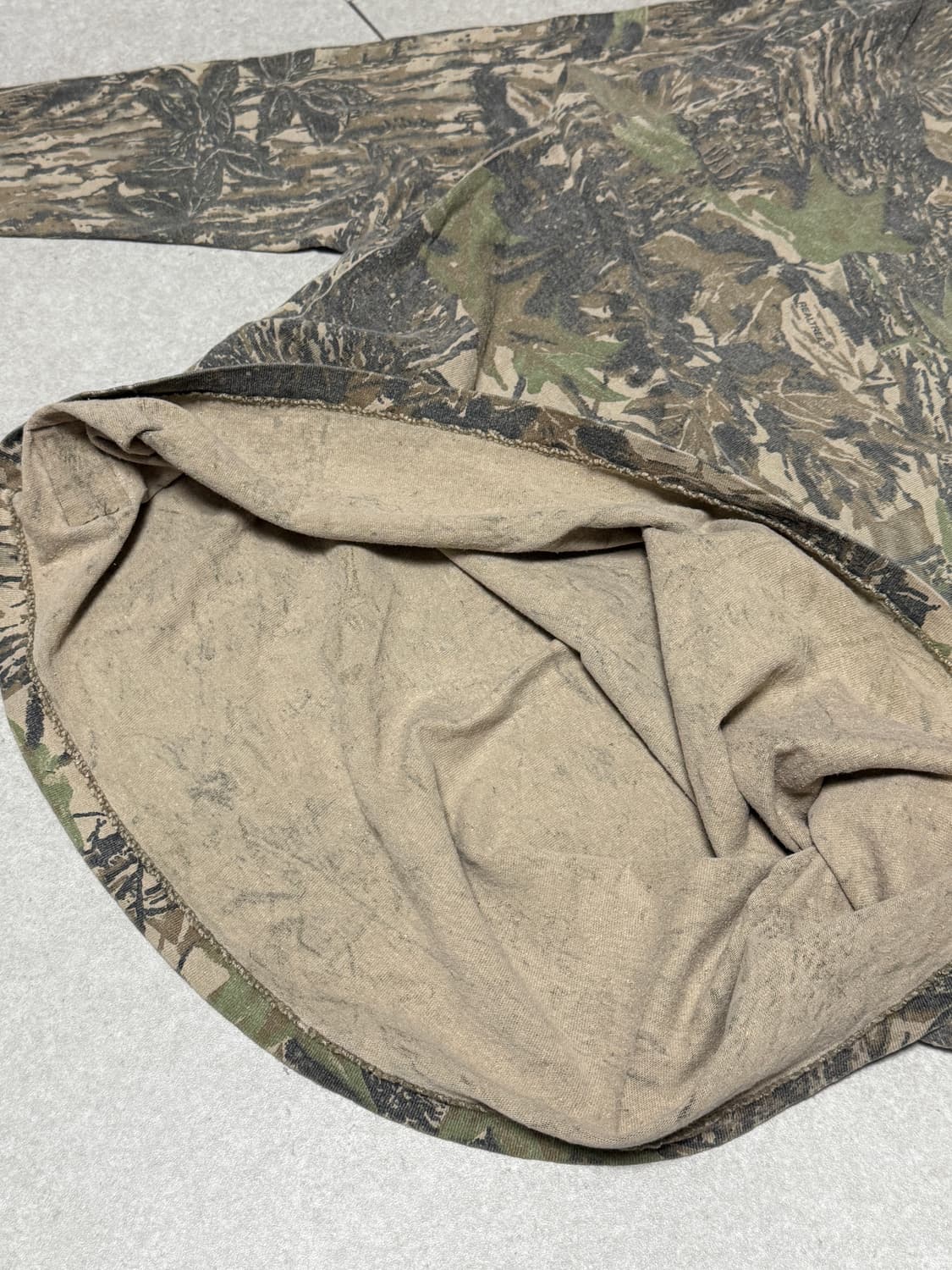 made in usa 리얼트리 루프휠 롱슬리브 상품이미지3