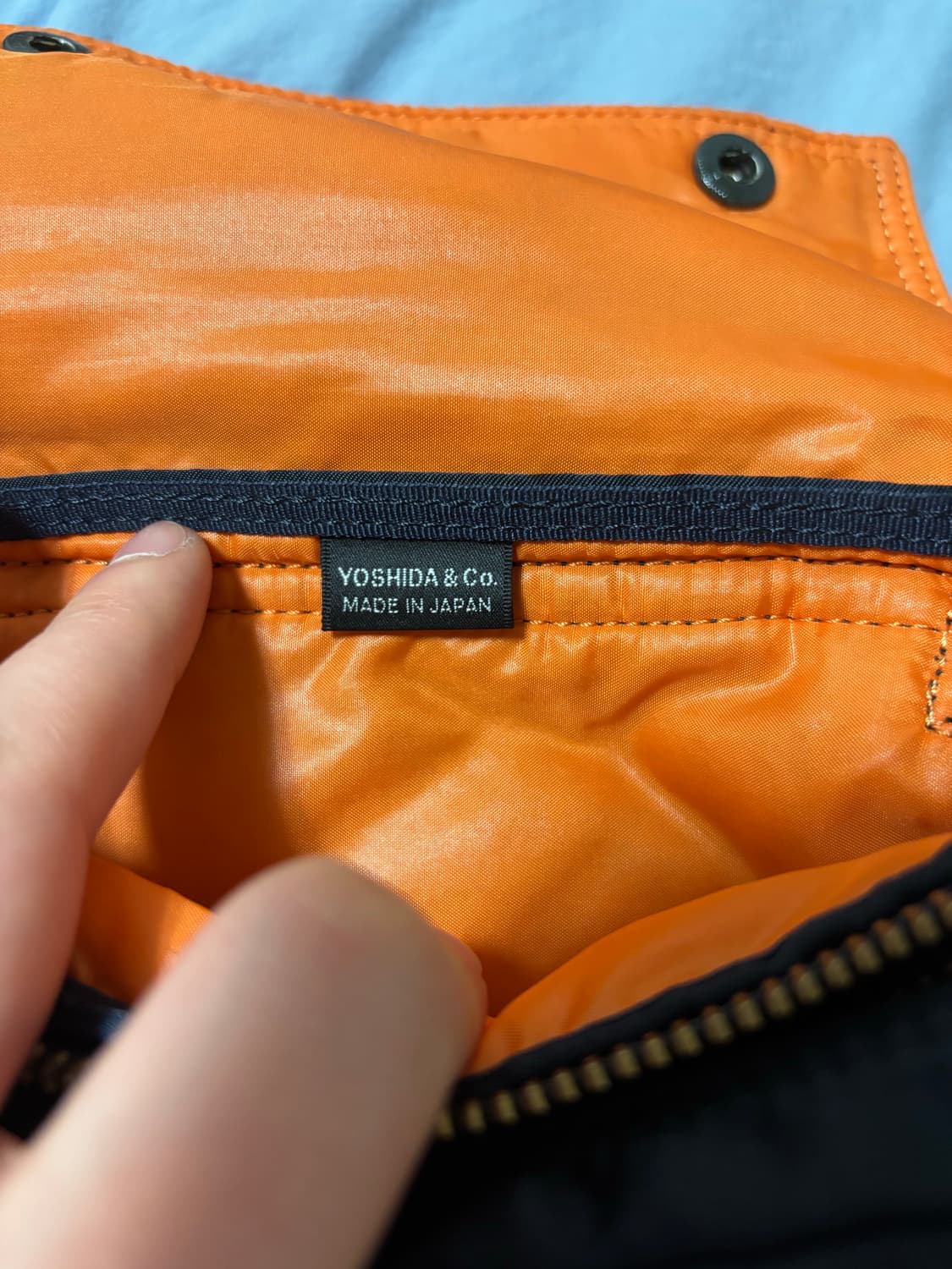 Porter 요시다 포터 탱커 스냅 숄더백 네이비 상품이미지4