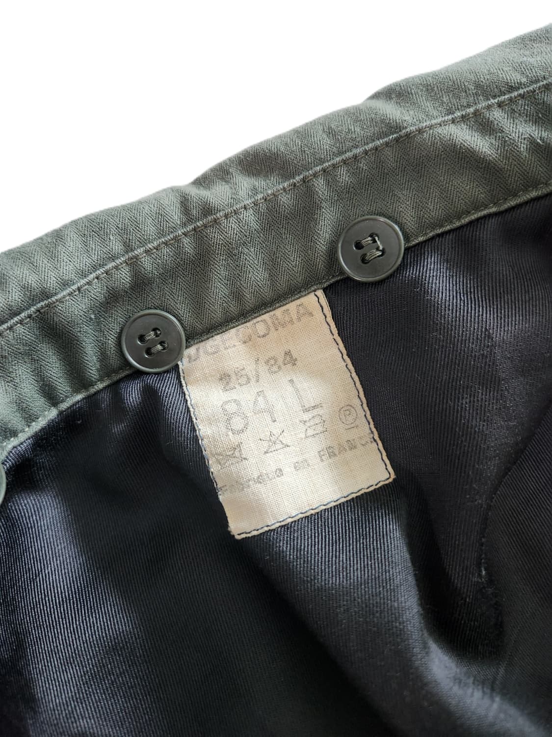 70's French Military HBT Pilot Jacket 상품이미지8