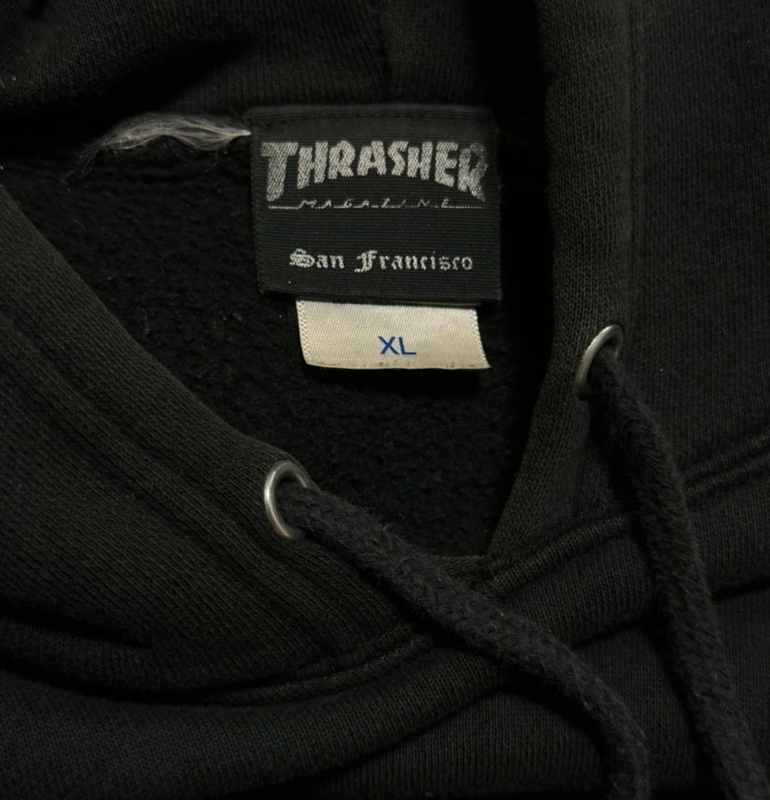 Thrasher 트레셔 로고 기모 후드티 상품이미지3