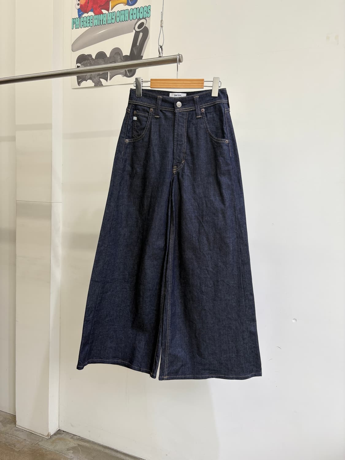 SOMETHING (Made in Japan) 데님팬츠 상품이미지1