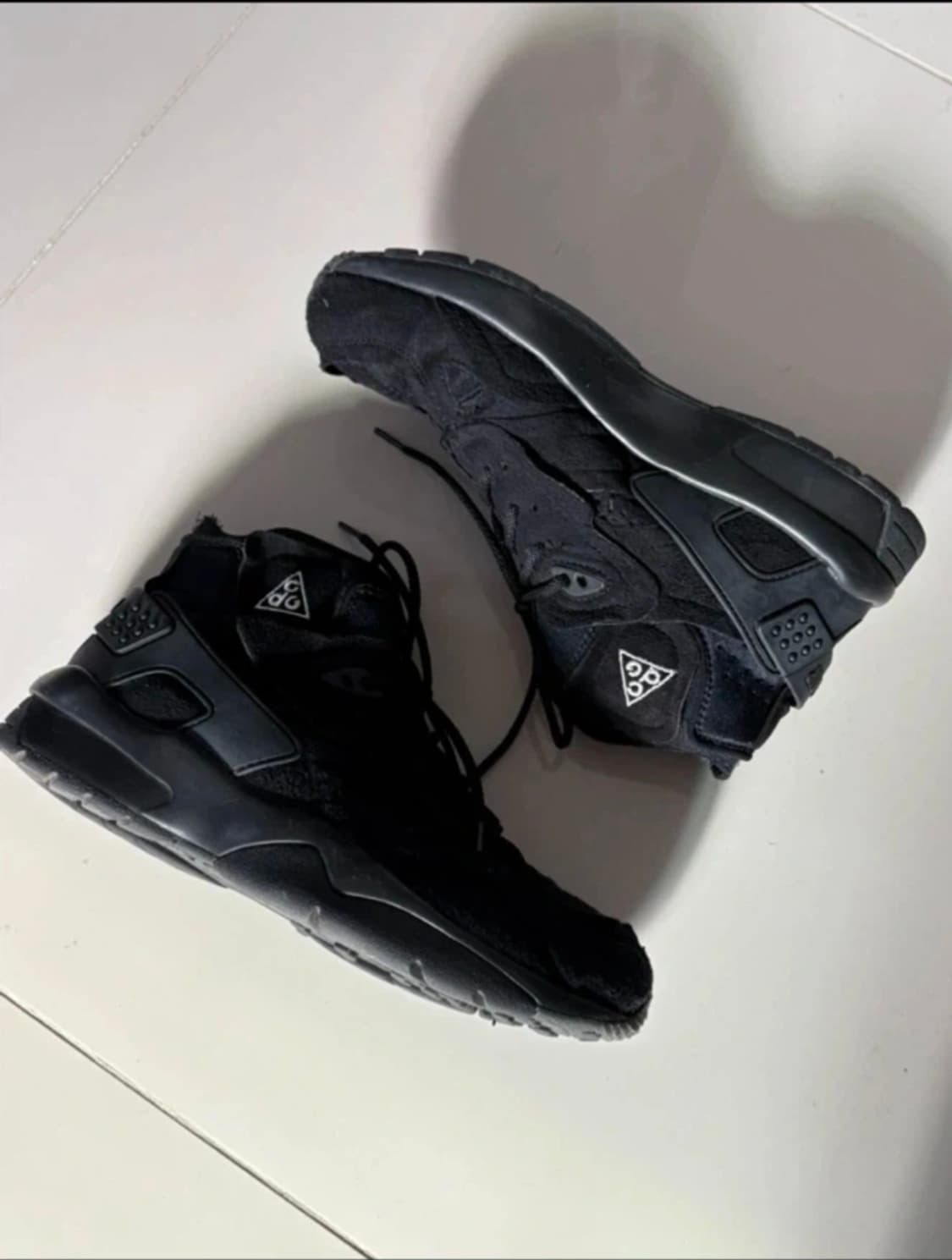 나이키acg x 꼼데가르송 옴므플러스 Mowabb Black 상품이미지3