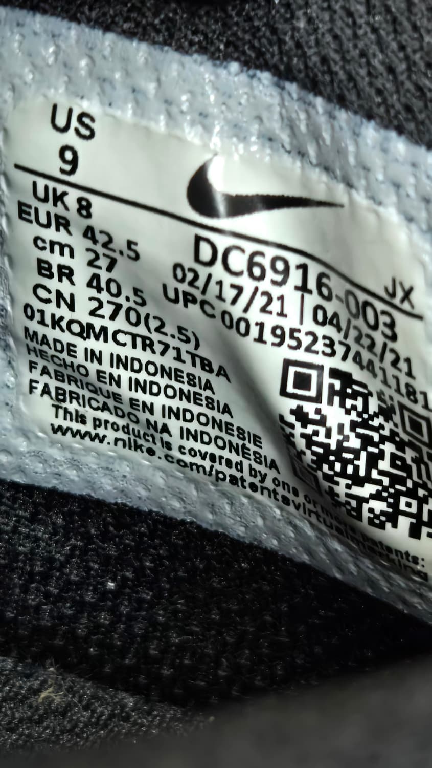 나이키 270mm- 상태최상 크레이터 임팩트  스니커즈  상품이미지7