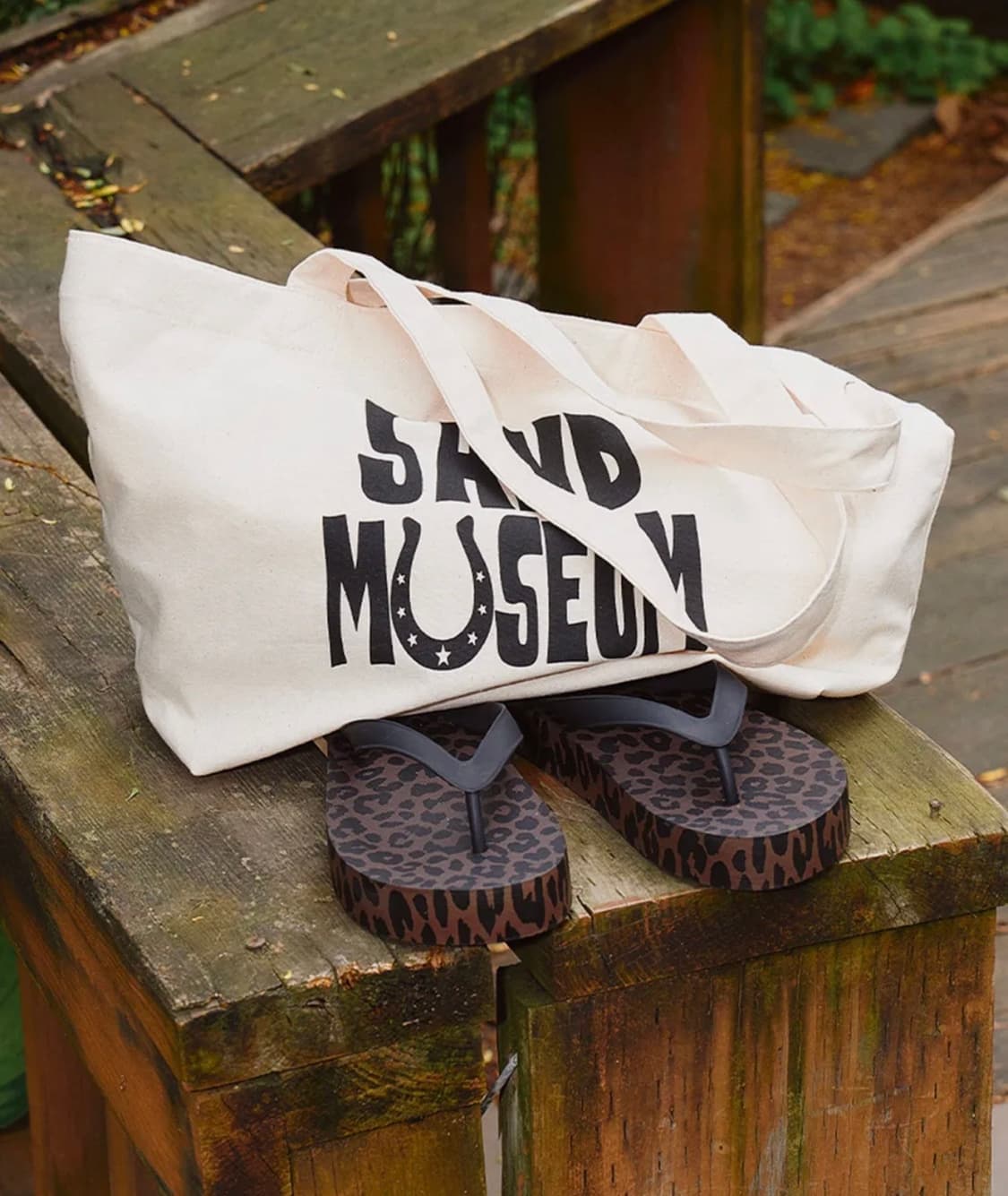 샌드뮤지엄 에코백 코튼백 상품이미지1