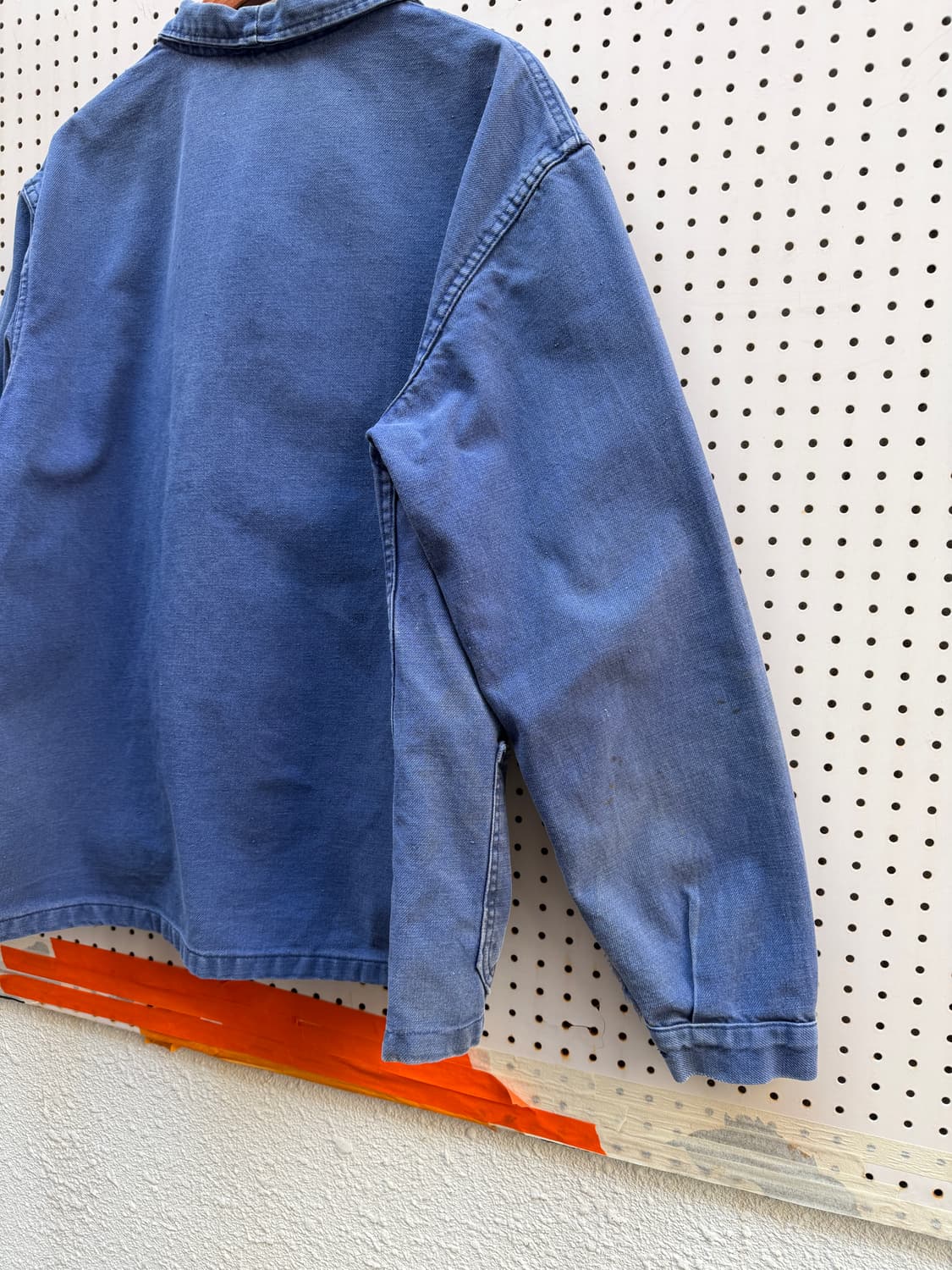 FADED WASHED BLUE OLD VINTAGE 프렌치워크자켓 상품이미지10