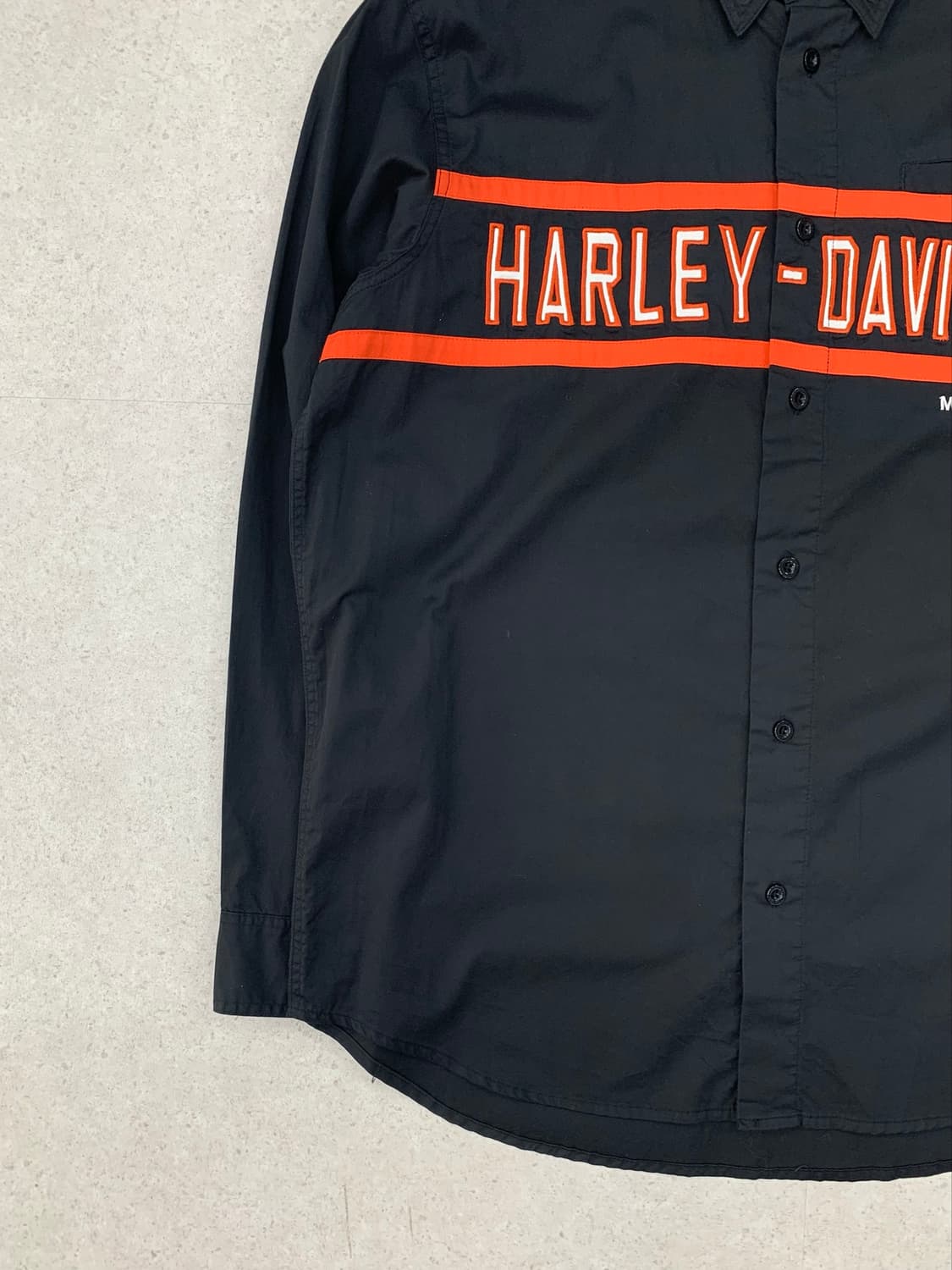 Harley Davidson 할리데이비슨 빅로고 워크셔츠 상품이미지3
