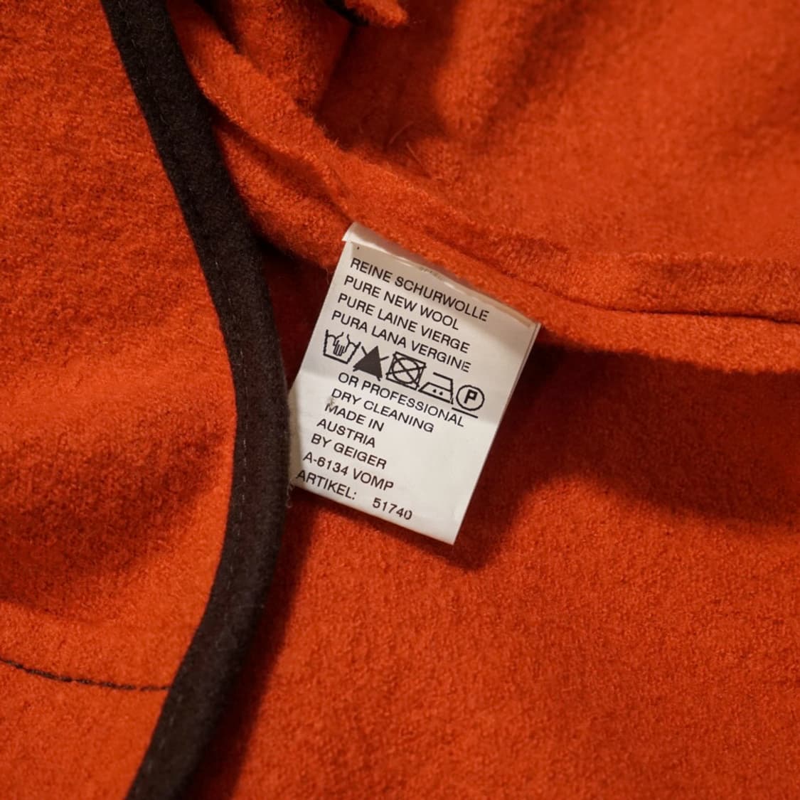 Gieger Austria 빈티지 울 자켓 상품이미지8