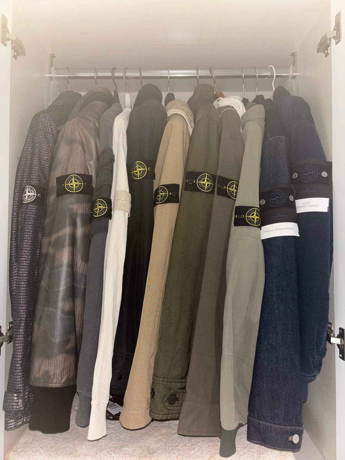 스톤아일랜드 고스트피스 나일론 맨투맨 <xxl> 상품이미지3