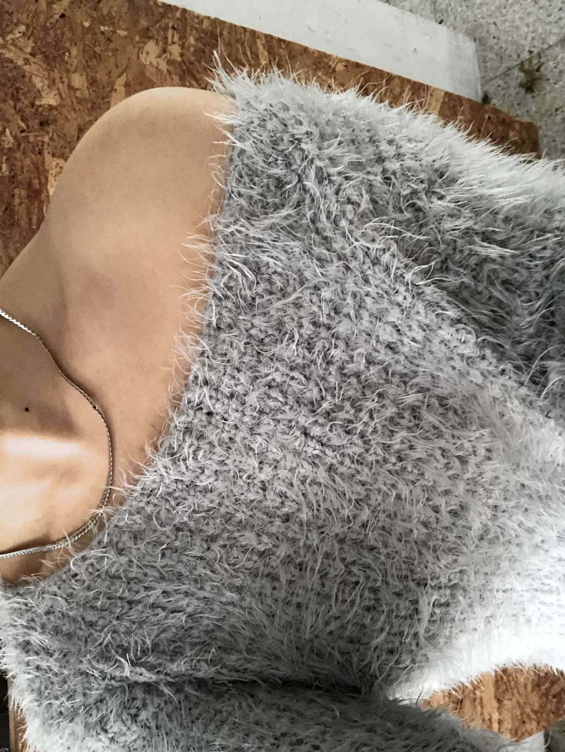 fur knit pullover 상품이미지7