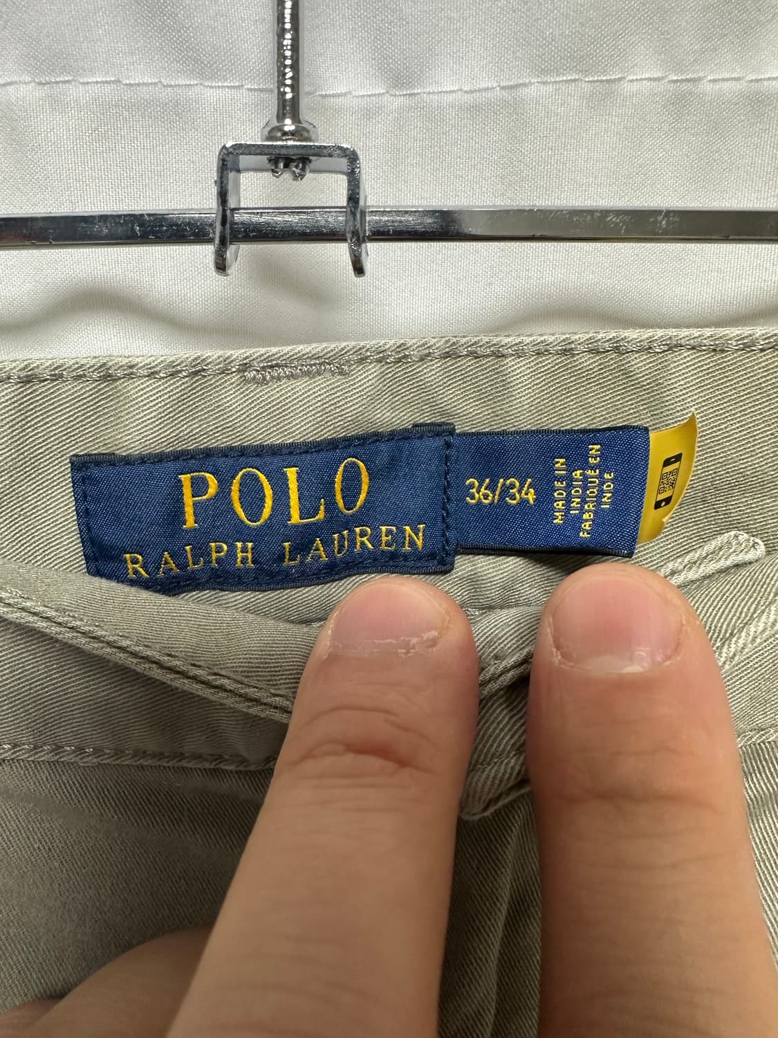 no.165 폴로랄프로렌 설리반면바지 34사이즈 상태굿 상품이미지3