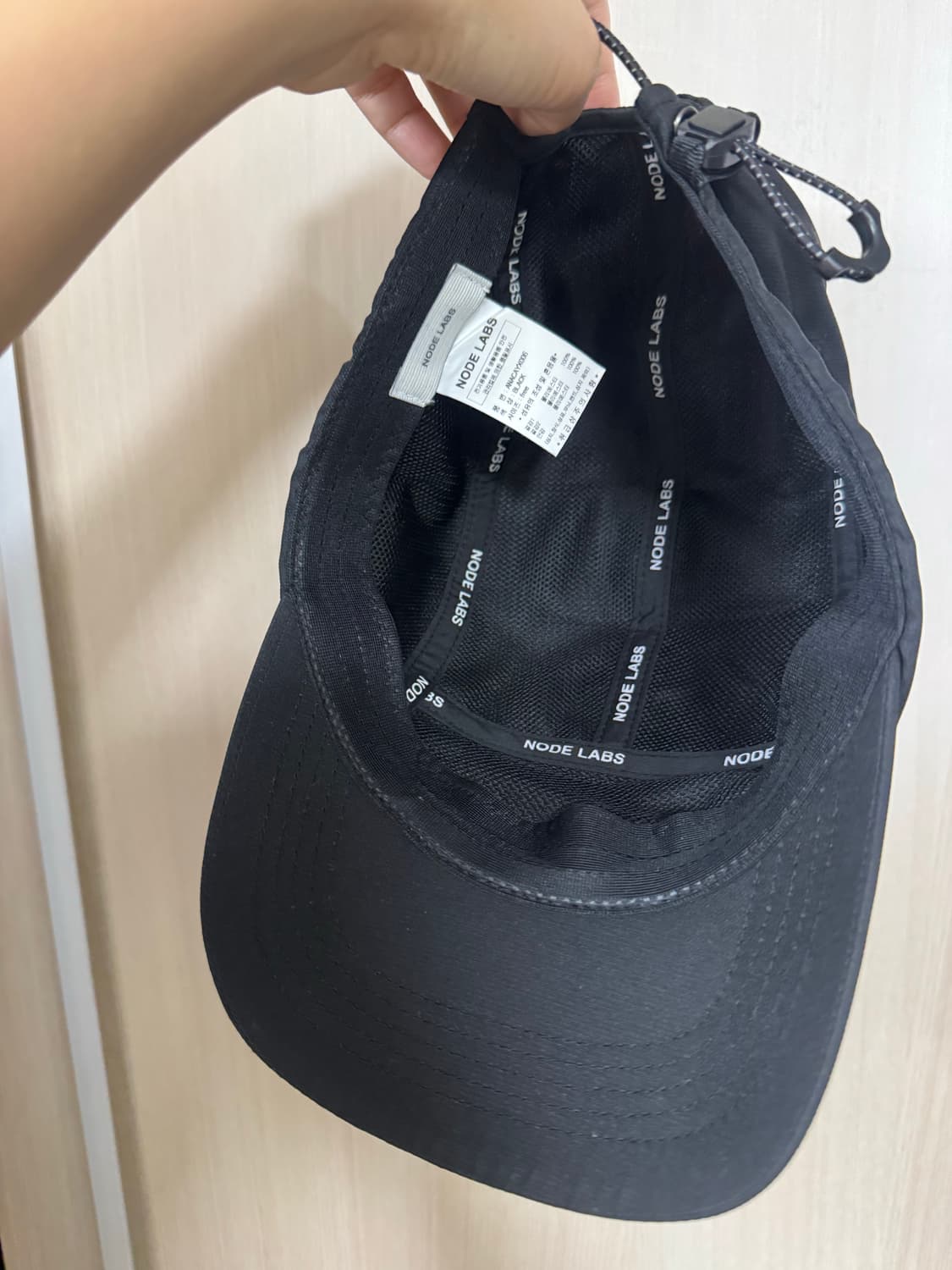 노드랩스 DEV5 CAP 선글라스컷 러닝 볼캡 상품이미지6