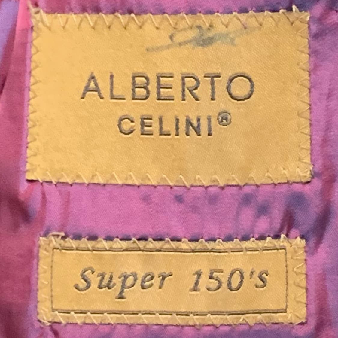 [L] ALBERTO CELINI 울마크 블레이저 상품이미지5