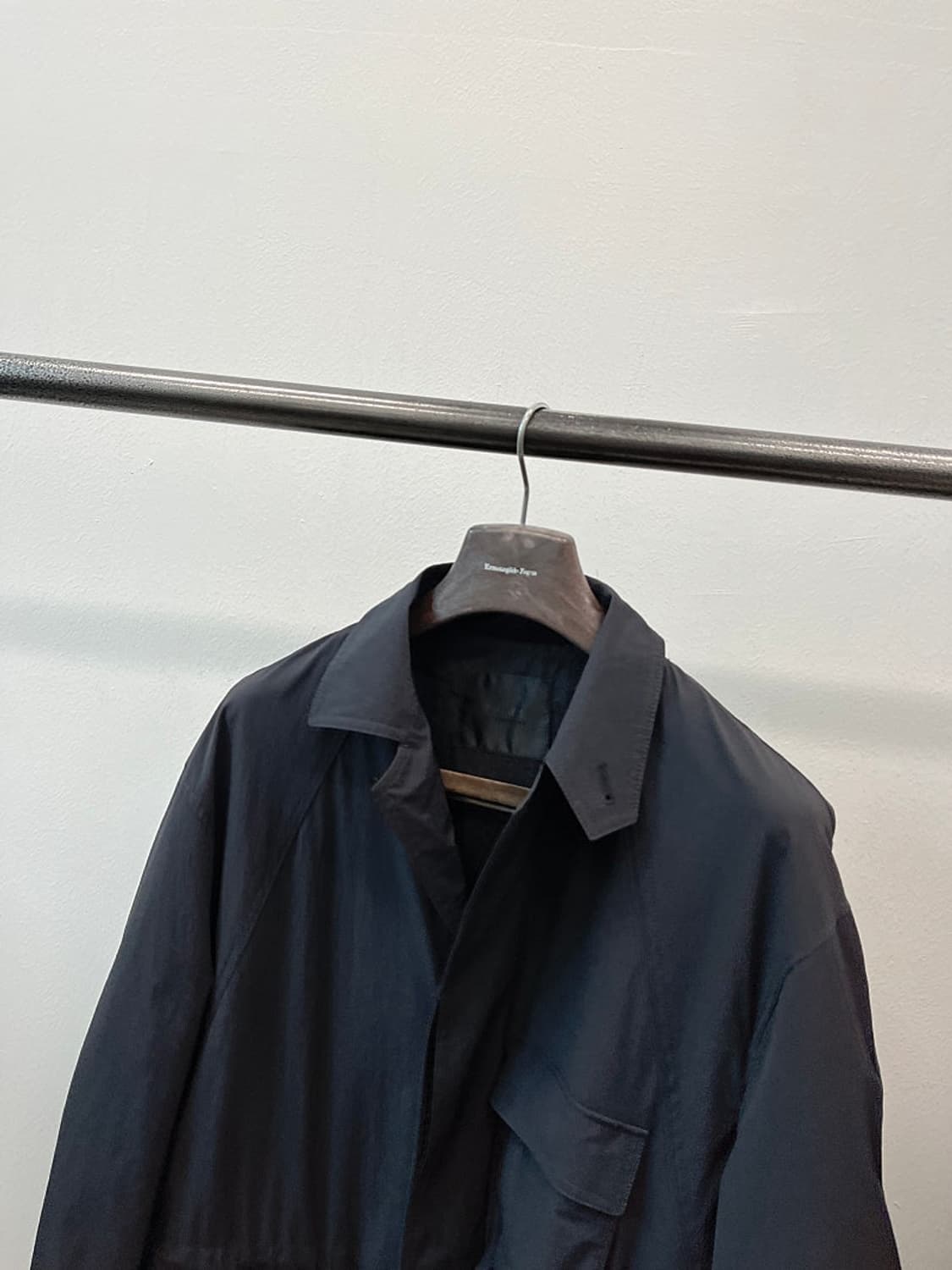 95-100) 타임 나일론 오버코트  상품이미지2