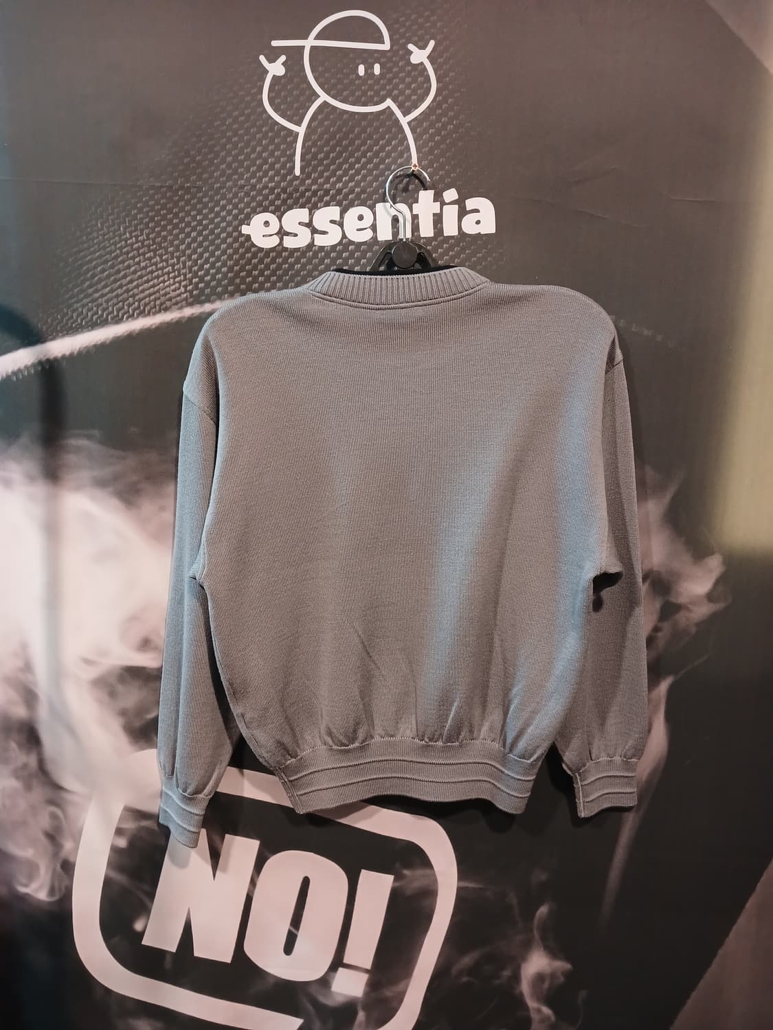 블랙피아 빈티지 니트 그레이 상품이미지2