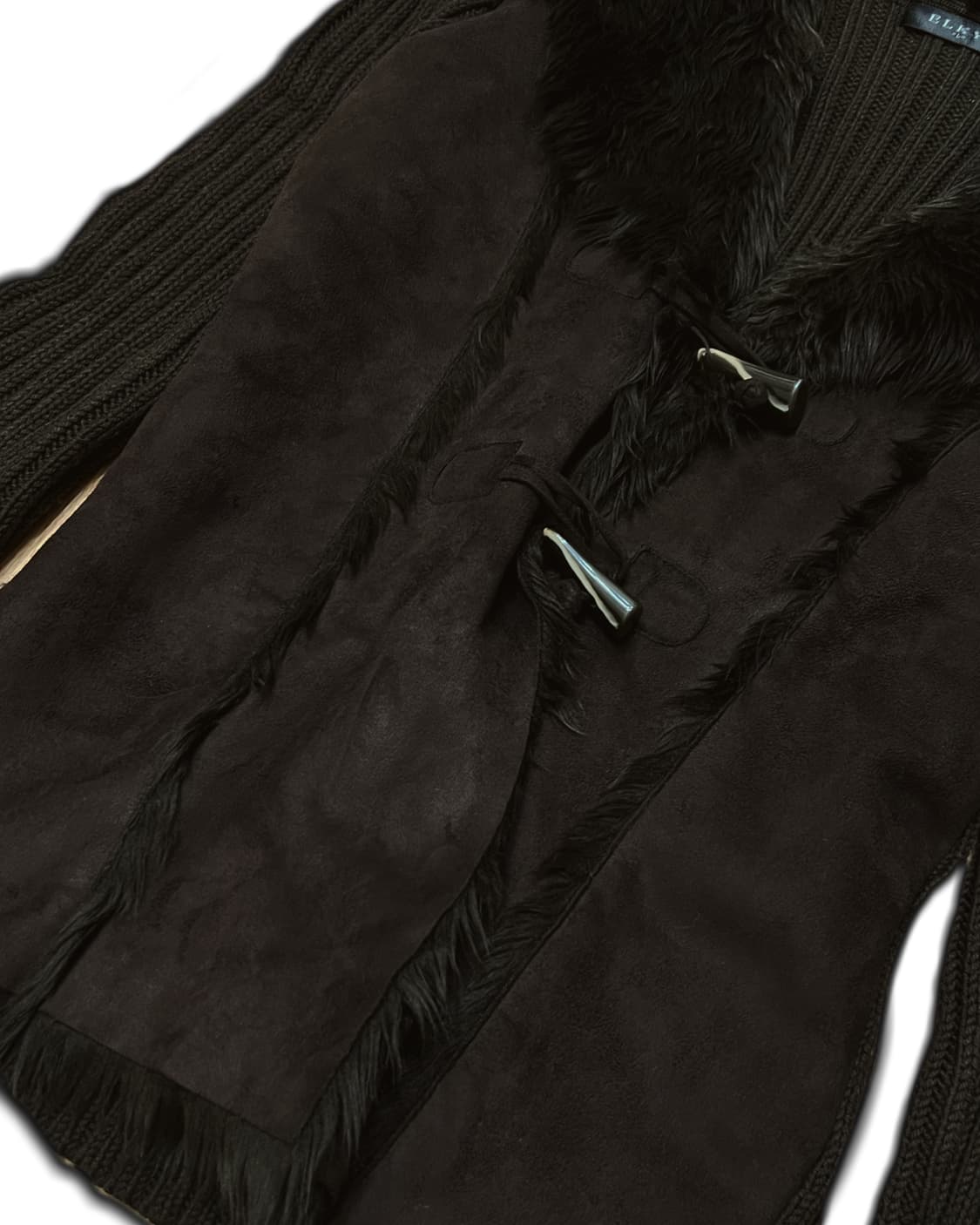 빈티지 무스탕 가디건 아우터 모리걸 갸루 상품이미지9