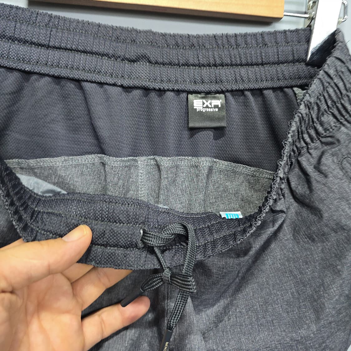 EXR 로고 포인트 스포티 반바지 XL 상품이미지4