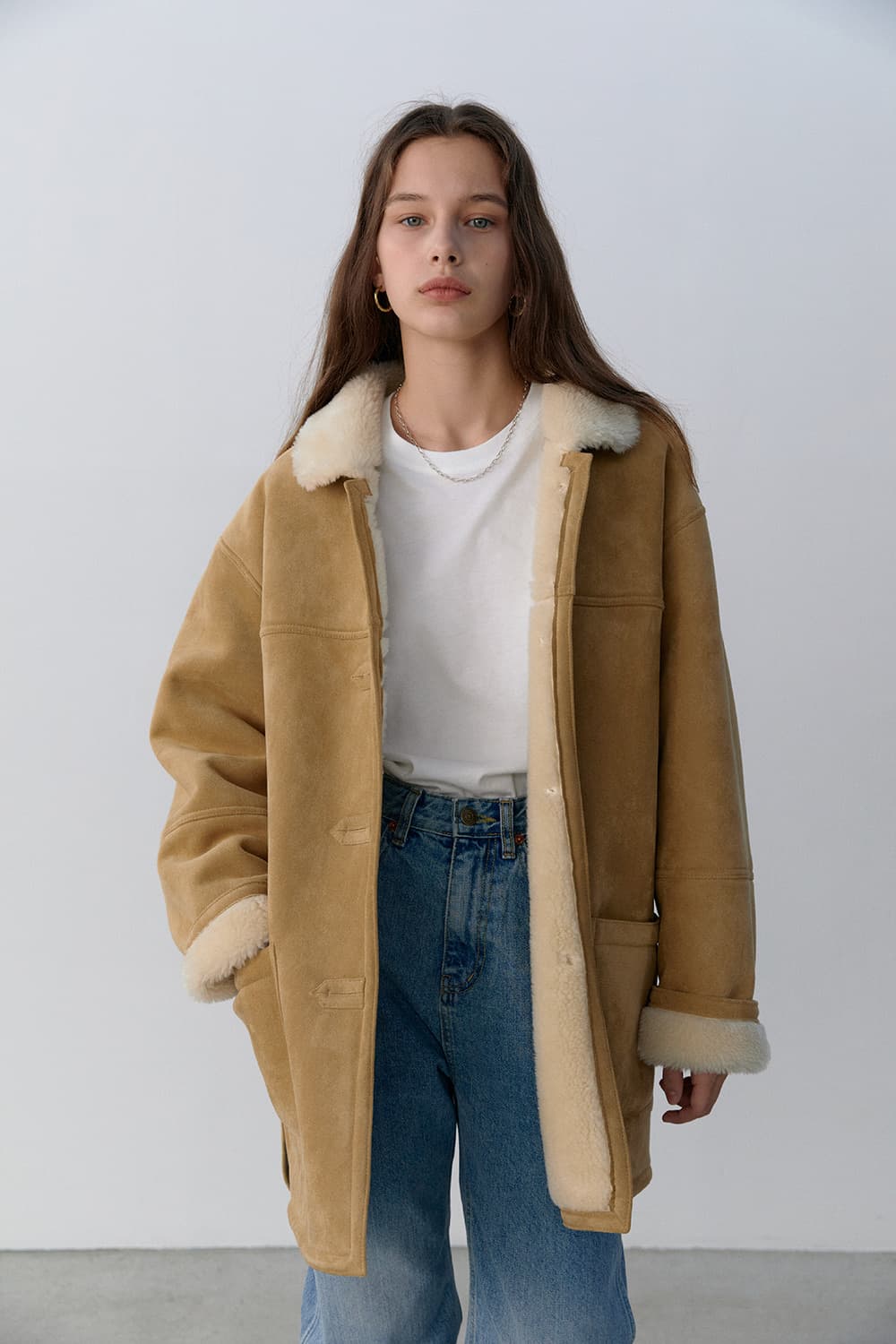 모데스트무드 무스탕 상품이미지1