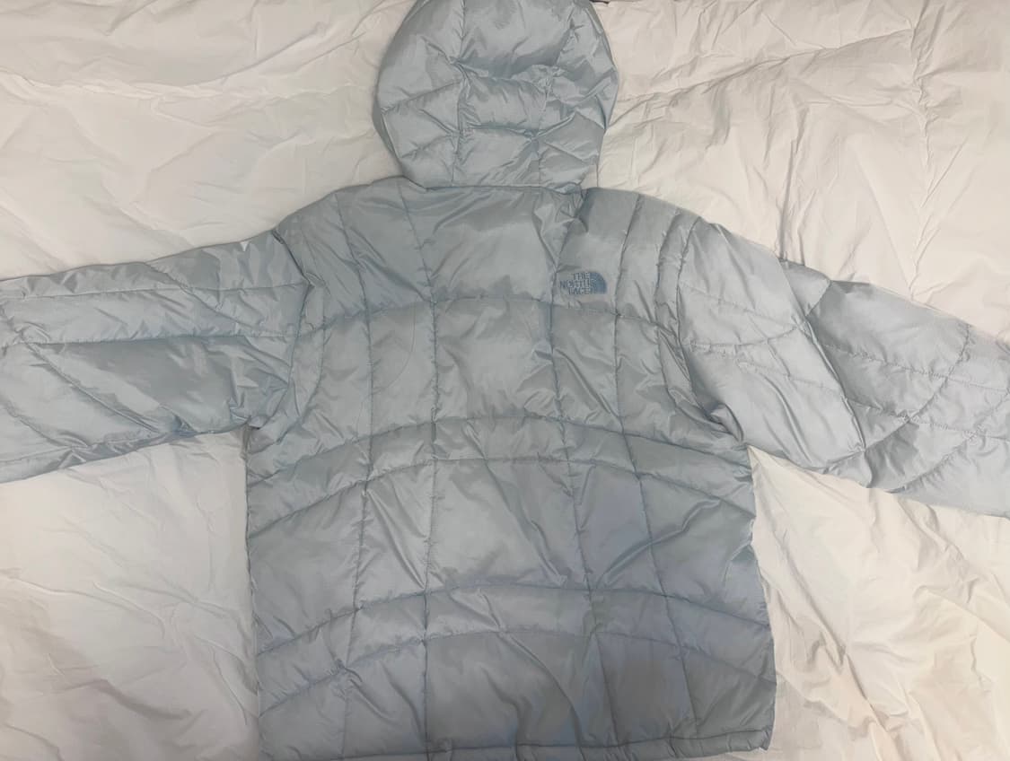 노스페이스 경량패딩 웨이브 LT 온 자켓 라이트블루 (M) 상품이미지2
