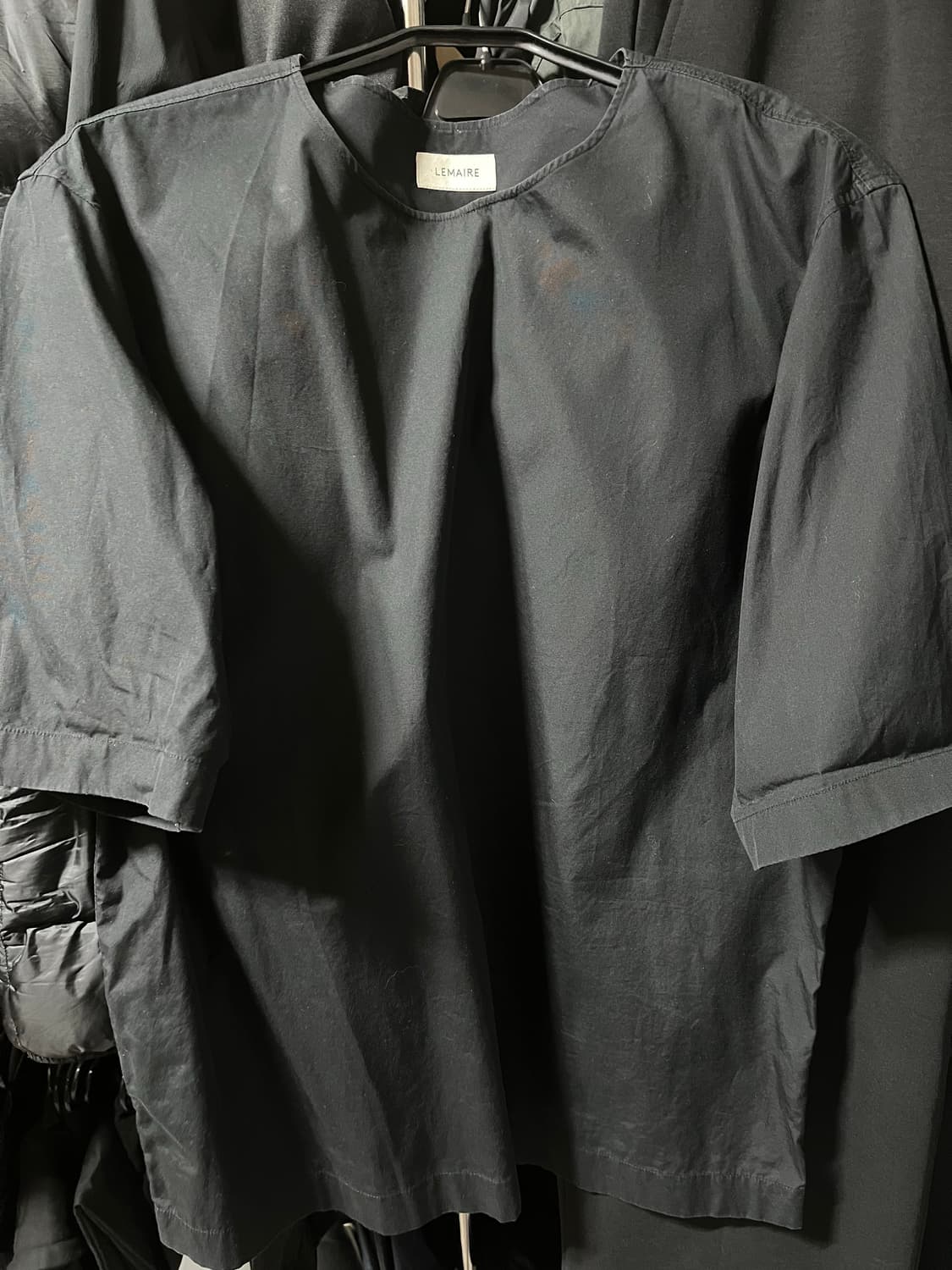 (48) 르메르 코튼 포플린 티셔츠 상품이미지2