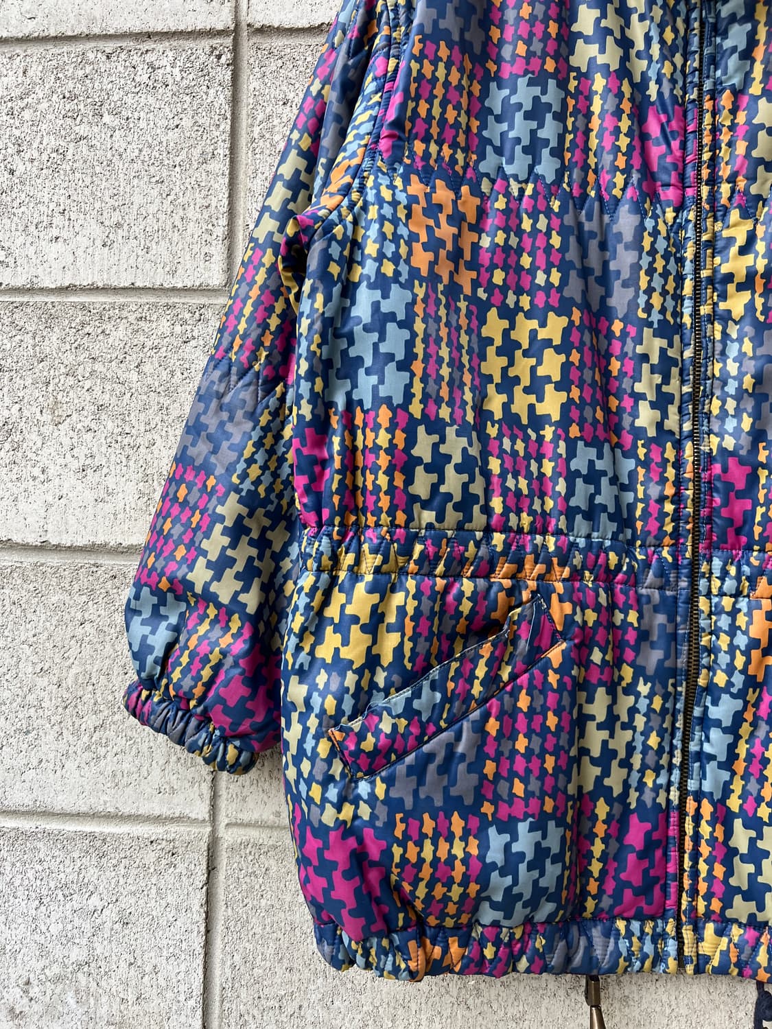90s MISSONI SPORT CRAZY PATTERN 미쏘니자켓 상품이미지5
