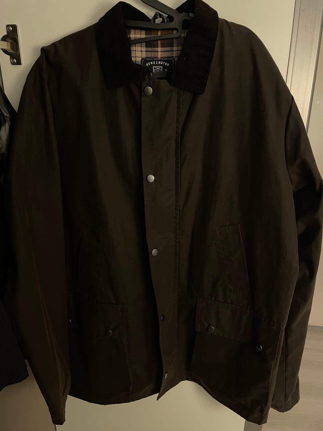 [Vintage] 켄싱턴 바버 왁스 코트 자켓 상품이미지1
