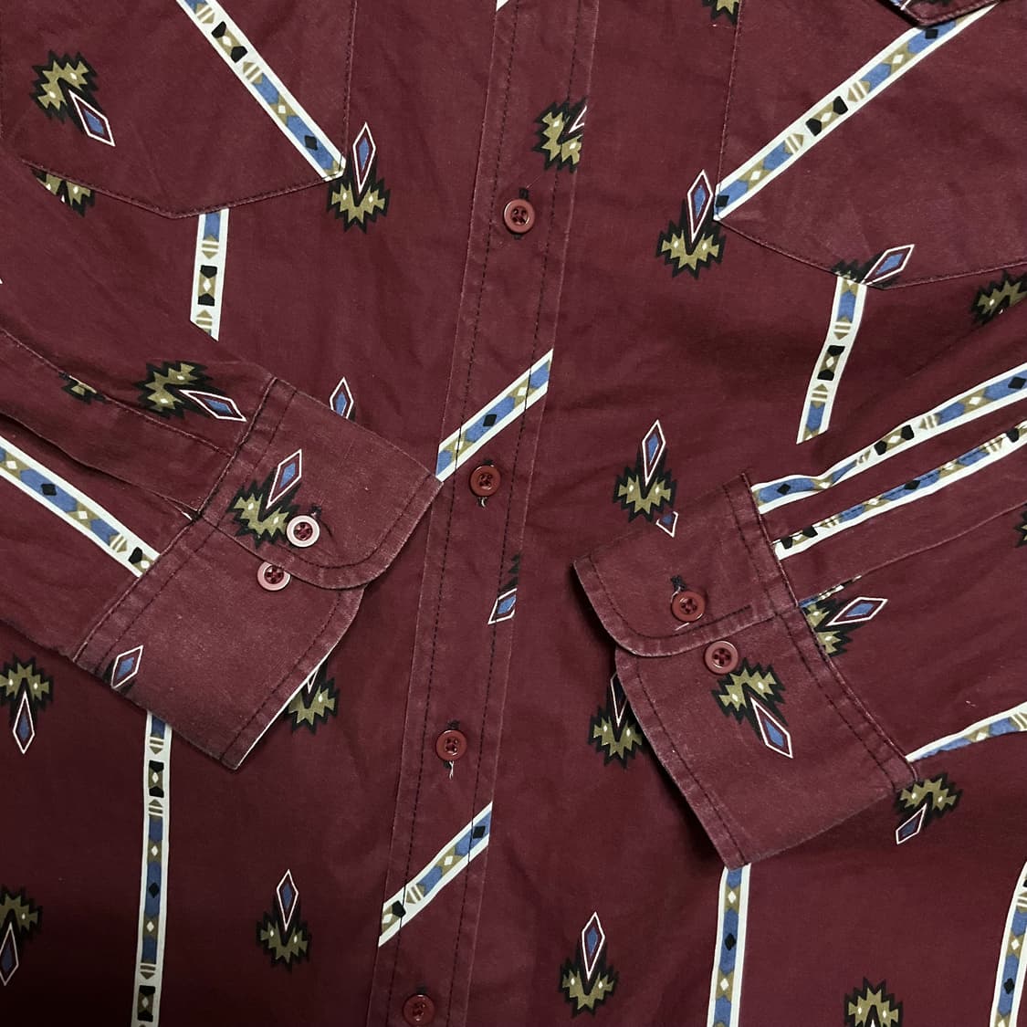 빈티지 나바호 패턴 셔츠 상품이미지6