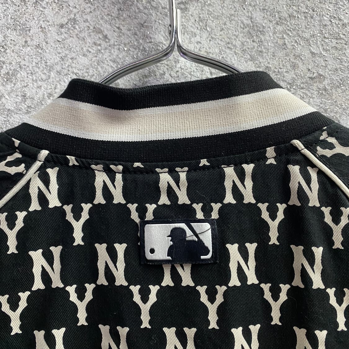 MLB 뉴욕 양키스 사이드라인 블랙 블루종 자켓 B2936 상품이미지5