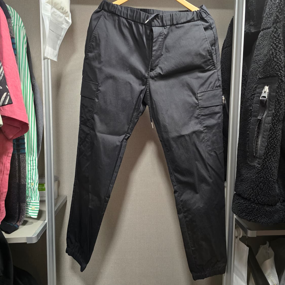 띠어리 밴딩 조거 / 블랙 / 30(32가능) 상품이미지1