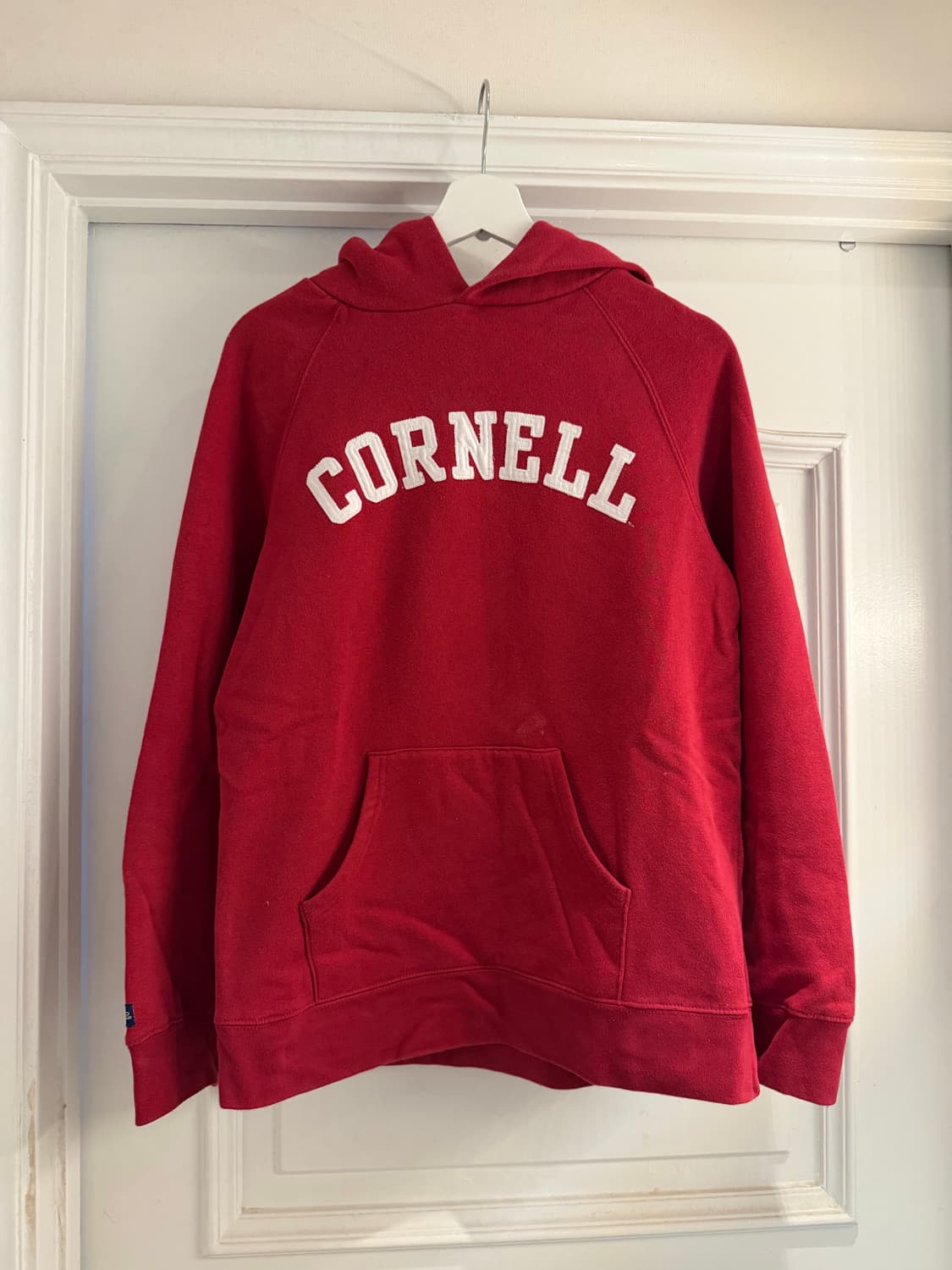 잔스포츠 Cornell 빈티지 레드 후드티 상품이미지1