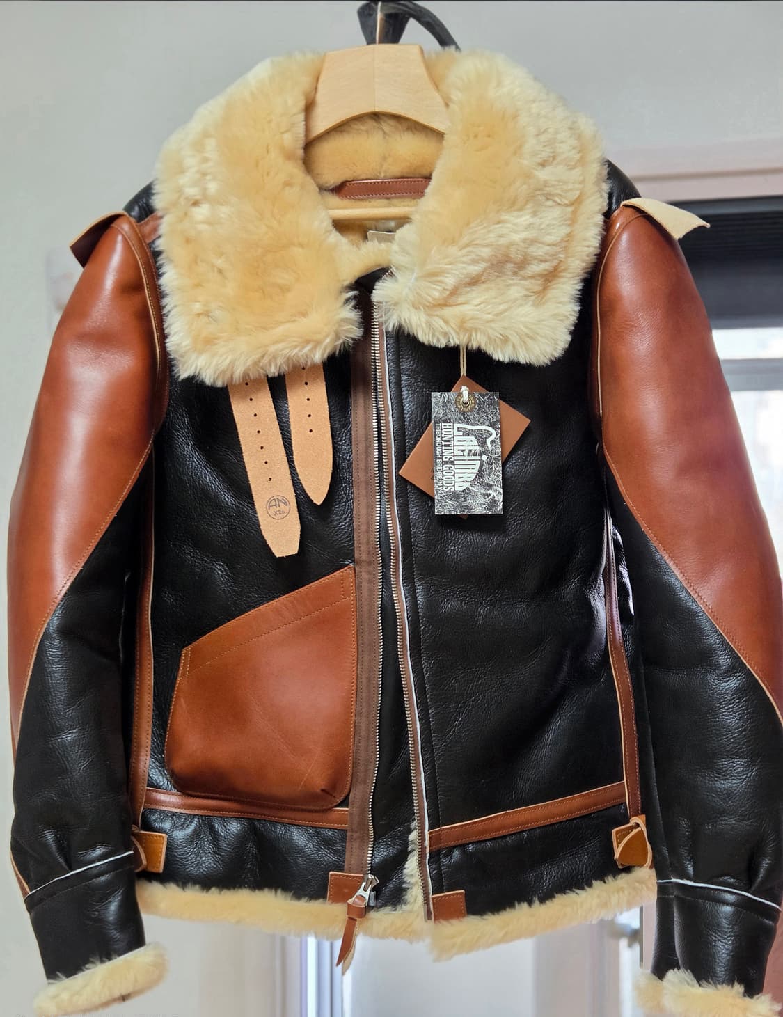 Colimbo 콜림보 B-3 무톤 무스탕 자켓 상품이미지10