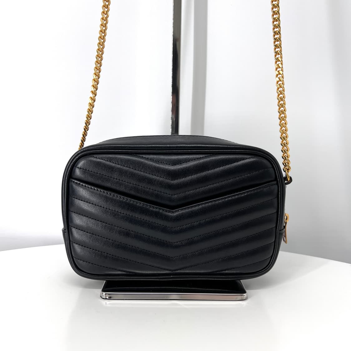 [감정완료] 생로랑 마틀라세 체인 크로스백 블랙 (748849) 상품이미지5