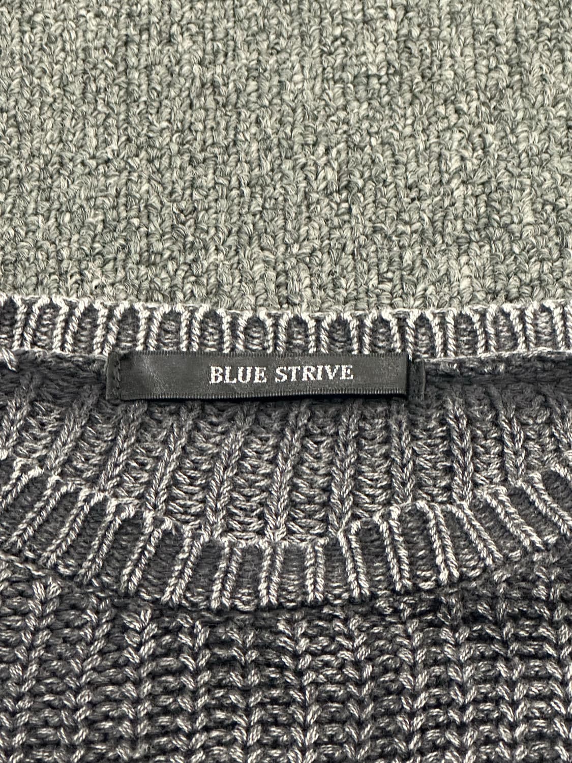 M)Japanese vintage 피그먼트 워싱 니트 스웨터 상품이미지3