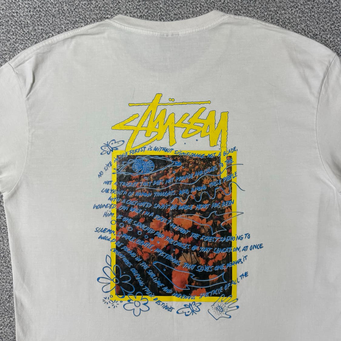 Stussy 스투시 슈퍼 블룸 반팔 XL 상품이미지8