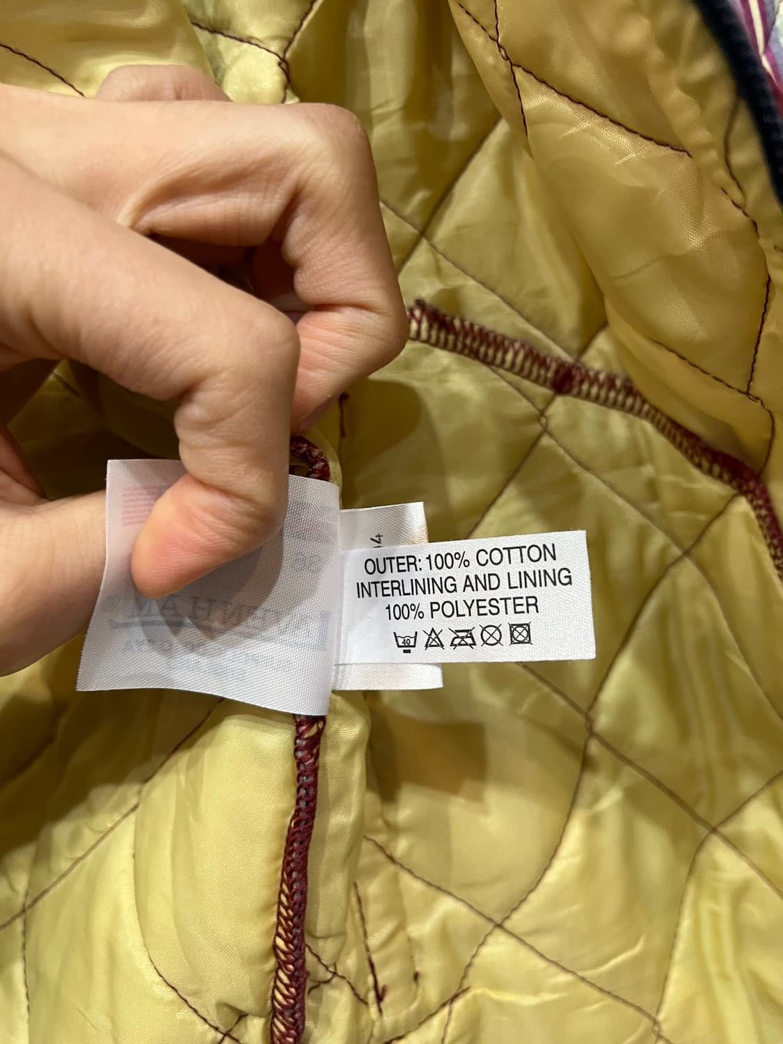 라벤햄 비비드 퀼팅 자켓 우먼즈 Made in ENGLAND 상품이미지9