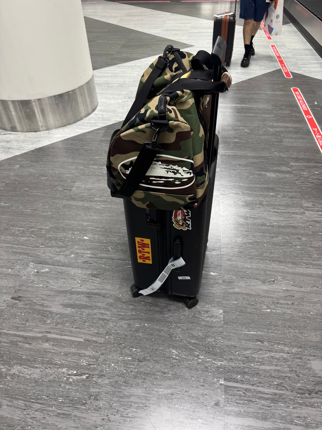 Crtz 코르테이즈 corteiz HMP 더플백 보스턴백 카모 상품이미지3