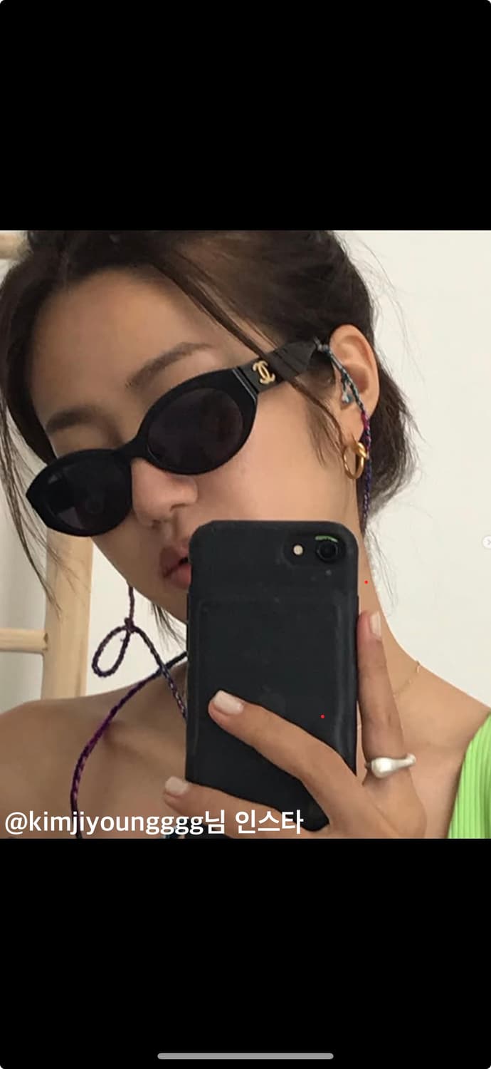 샤넬 빈티지 선글라스 상품이미지1