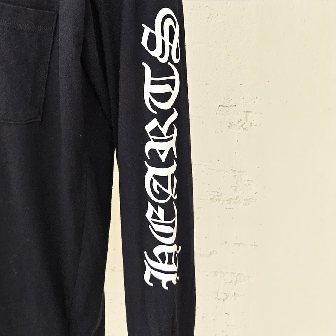 [M] 크롬하츠 넥 레터링 롱슬리브 블랙 B1213C137 상품이미지7