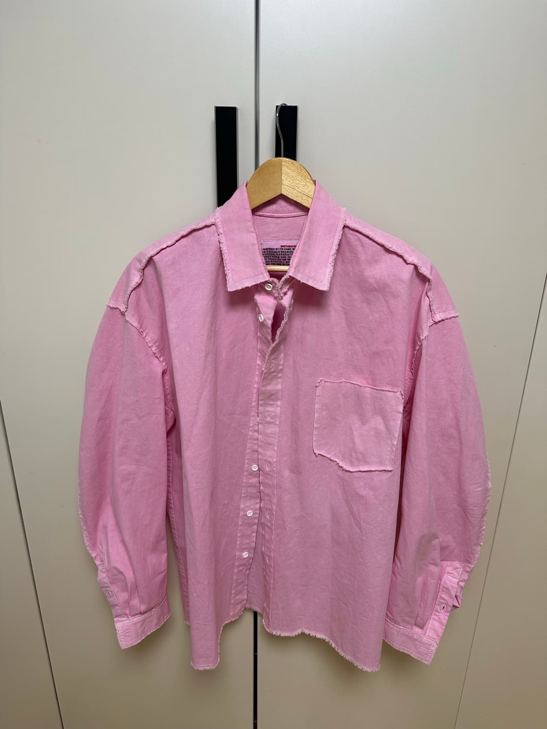 M) 벌스데이수트 남방 팝니다 상품이미지4