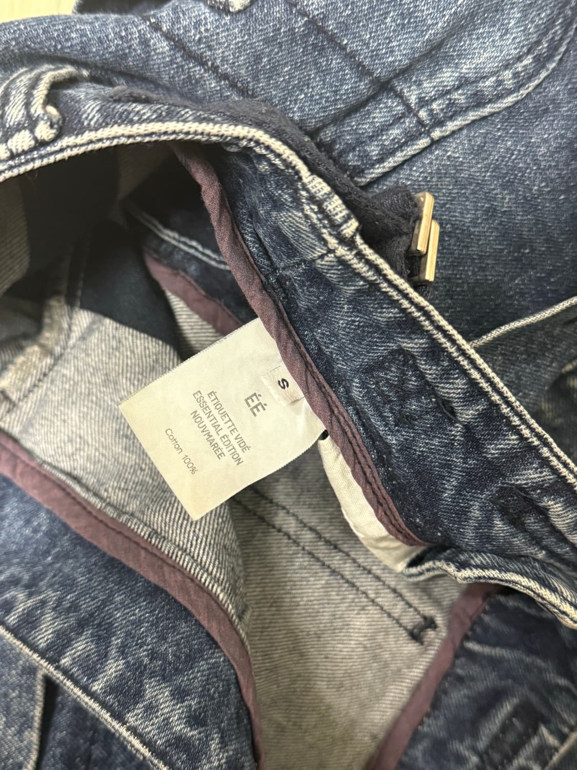 (S) EE 데님 워크 팬츠 (blue) 상품이미지6