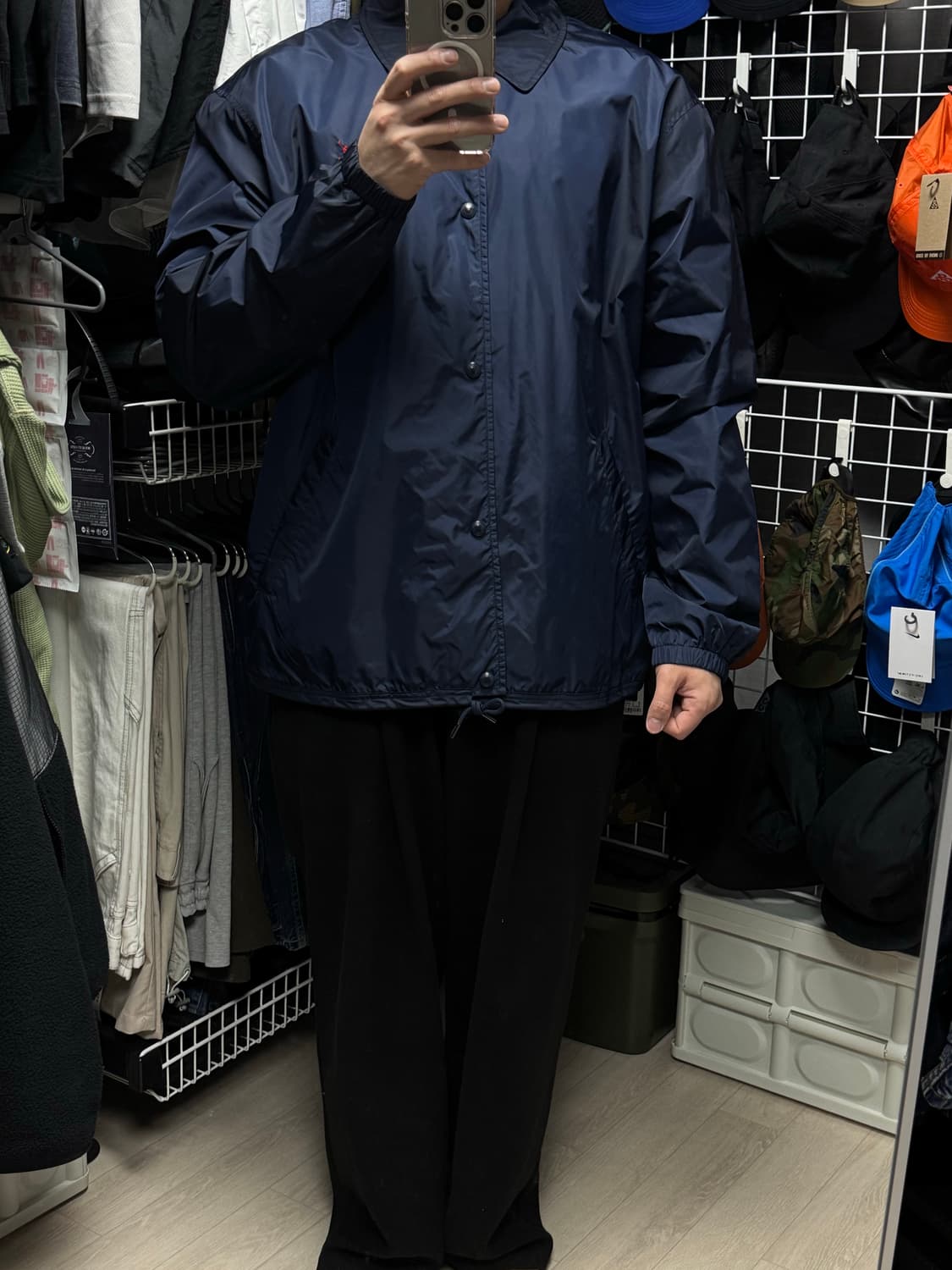 폴로 랄프로렌 네이비 코치자켓 XL(새상품) 상품이미지8