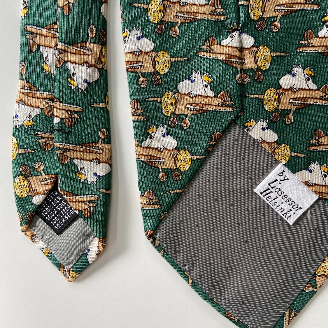 무민 캐릭터 실크넥타이 상품이미지6